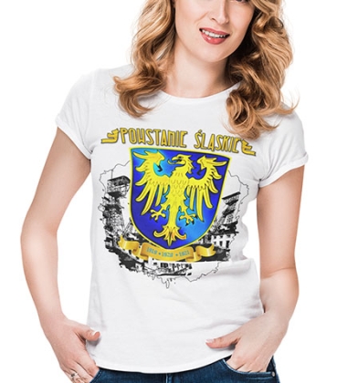 DAMSKA KOSZULKA TERMOAKTYWNA POWSTANIE ŚLĄSKIE